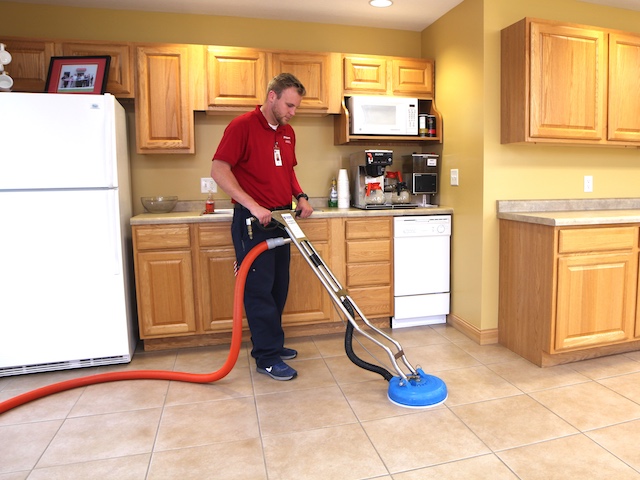 Peerless Restoration cleans Tile and Grout